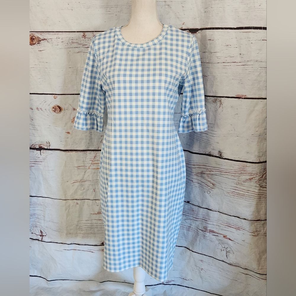 Sonnet James Gingham Play Dress Size Large
